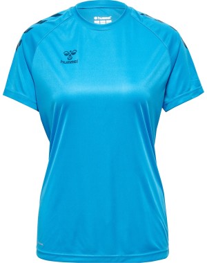 hmlCORE XK CORE POLY TEE  S/S WOMAN / Interlock-Stoff