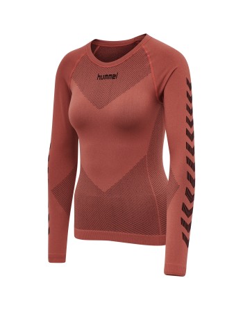 HUMMEL FIRST SEAMLESS JERSEY L/S W / Nahtlose Verarbeitung und körperbetontes Design