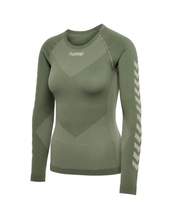 HUMMEL FIRST SEAMLESS JERSEY L/S W / Nahtlose Verarbeitung und körperbetontes Design