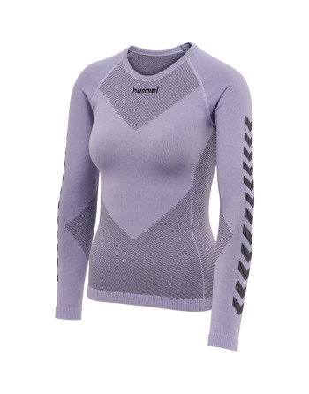 HUMMEL FIRST SEAMLESS JERSEY L/S W / Nahtlose Verarbeitung und körperbetontes Design