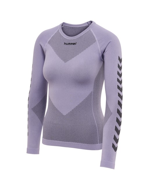 HUMMEL FIRST SEAMLESS JERSEY L/S W / Nahtlose Verarbeitung und körperbetontes Design