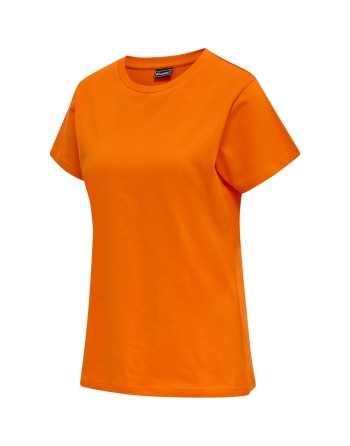 hmlRED BASIC T-SHIRT S/S WOMAN / T-Shirt aus Jerseystoff