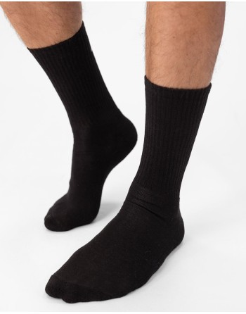 Sportsocken lang 3er Pack / 75 % Baumwolle, 24 % Polyester, 1 % Elasthan