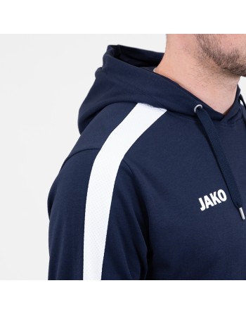 Kapuzensweat Power / Cotton-Polyester-Interlock