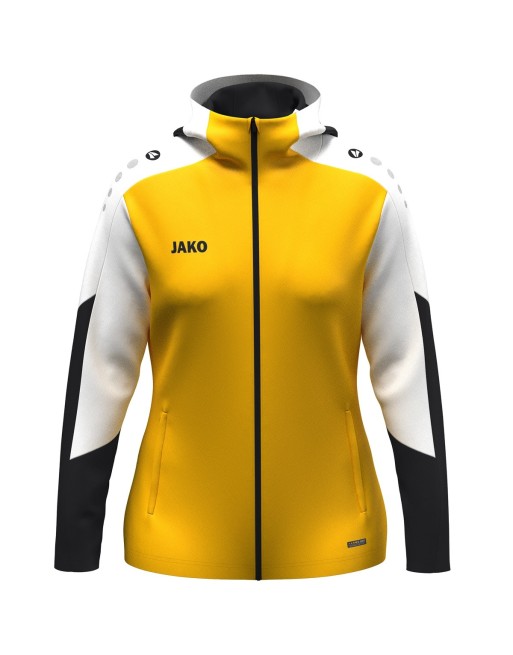 Kapuzenjacke Dynamic Damen / Polyester-Interlock-Fleece