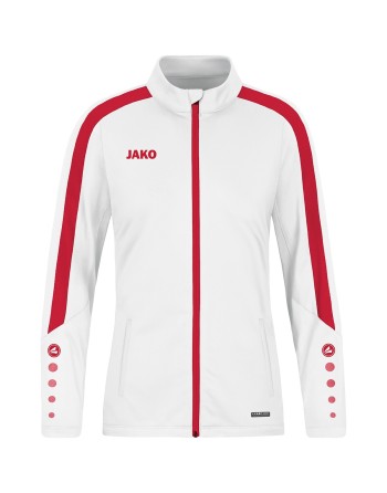 Polyesterjacke Power / Matt-Polyester-Tricot