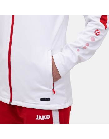 Polyesterjacke Power / Matt-Polyester-Tricot