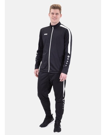 Polyesterjacke Power / Matt-Polyester-Tricot