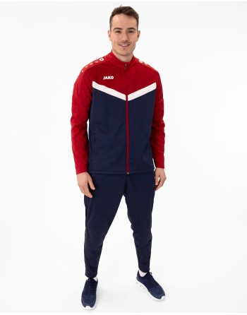 Polyesterjacke Iconic / Matt-Polyester-Tricot