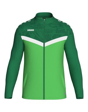 Polyesterjacke Iconic / Matt-Polyester-Tricot