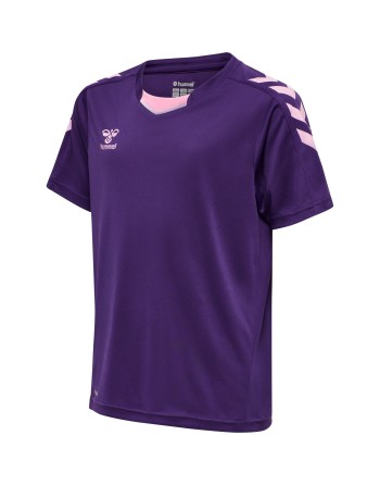 hmlCORE XK POLY JERSEY S/S KIDS / Interlock-Stoff