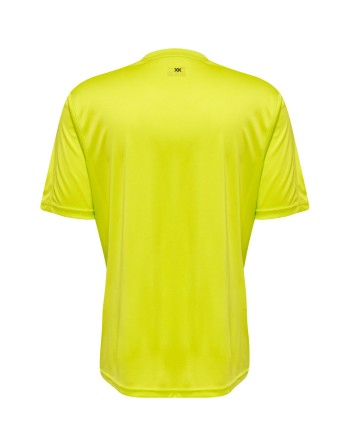 hmlCORE XK STRIPED JERSEY S/S / Interlock-Stoff