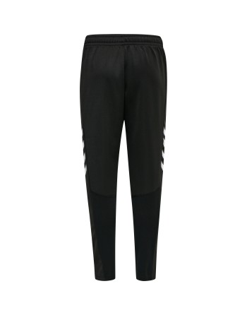 hmlCORE XK TRAINING POLY PANTS KIDS / Hauptmaterial: Sweatstoff / Rückseite am unteren Hosenbein: Rippstoff