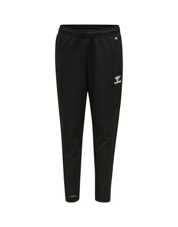 hmlCORE XK TRAINING POLY PANTS KIDS / Hauptmaterial: Sweatstoff / Rückseite am unteren Hosenbein: Rippstoff
